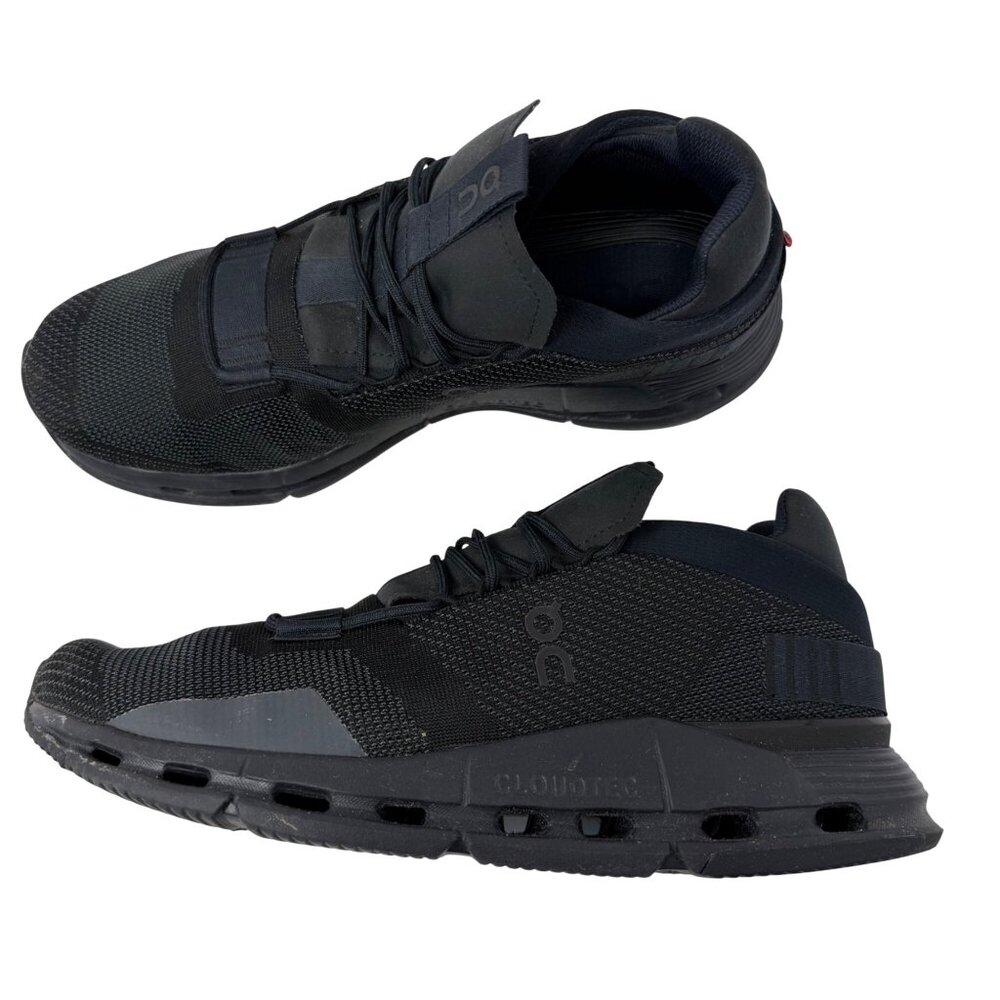 On Running Cloudnova Black Eclipse Running Traini… - image 1